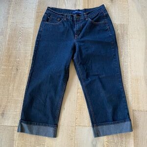 Bandolino Blu Denim Jean Capris Sz. 10
